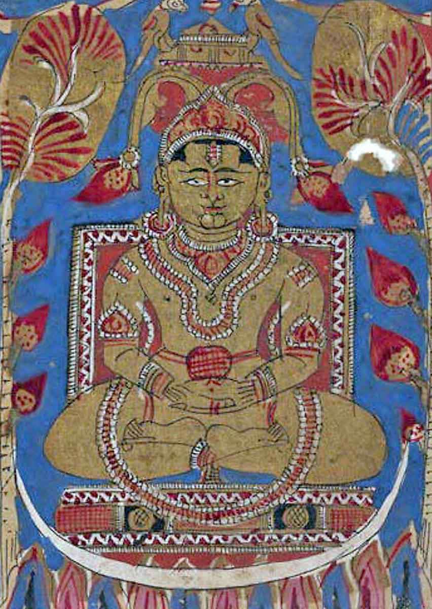 mahavira atop universe