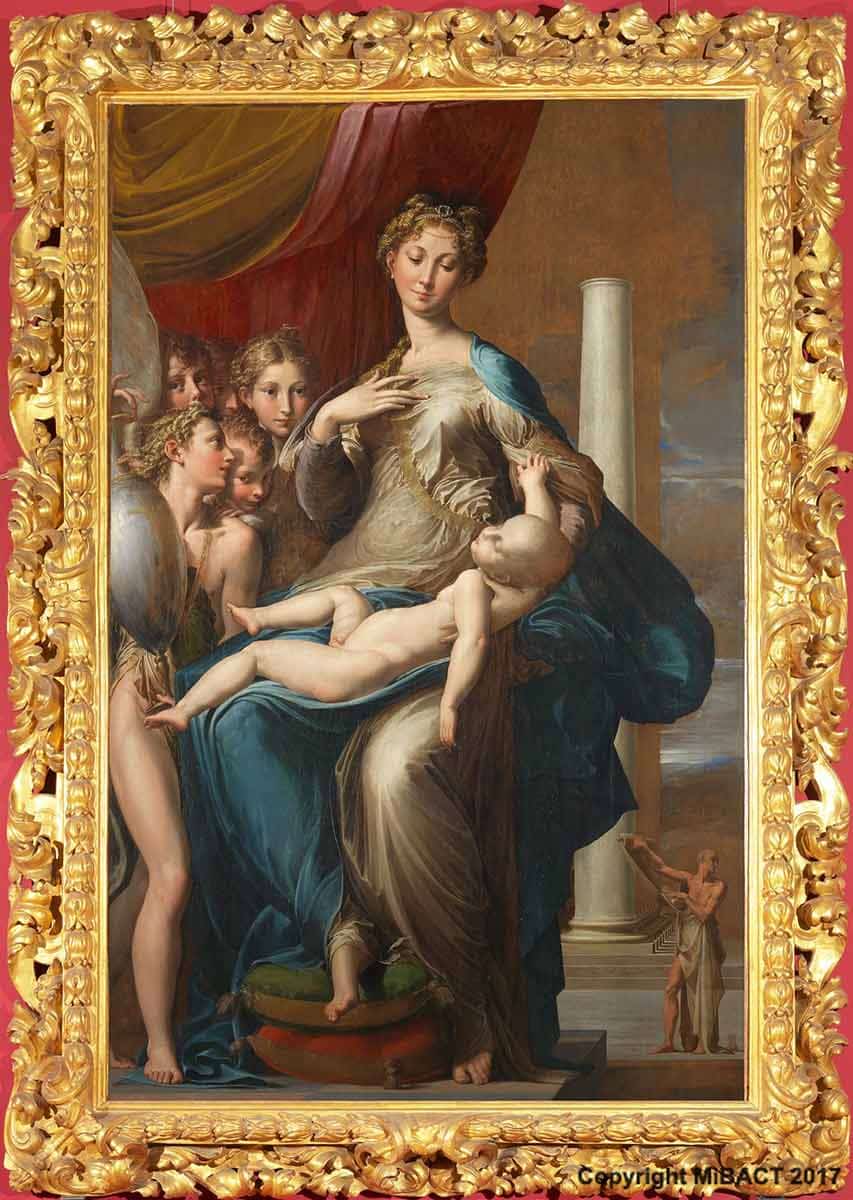 parmigianino madonna painting