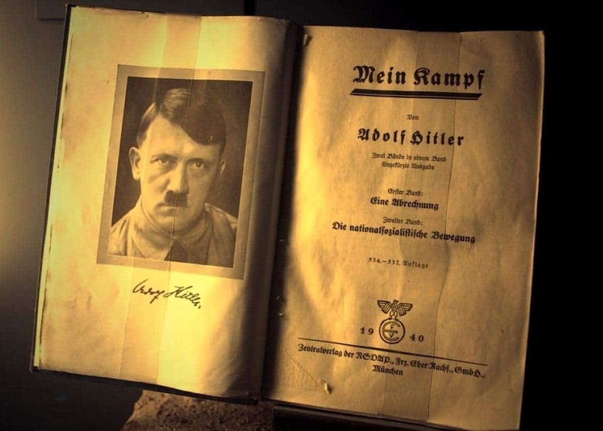 photo of the mein kampf