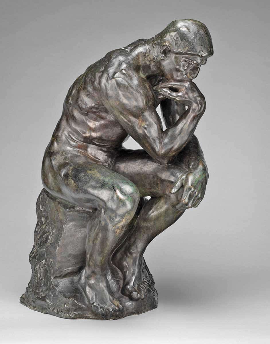 thinker statue auguste rodin