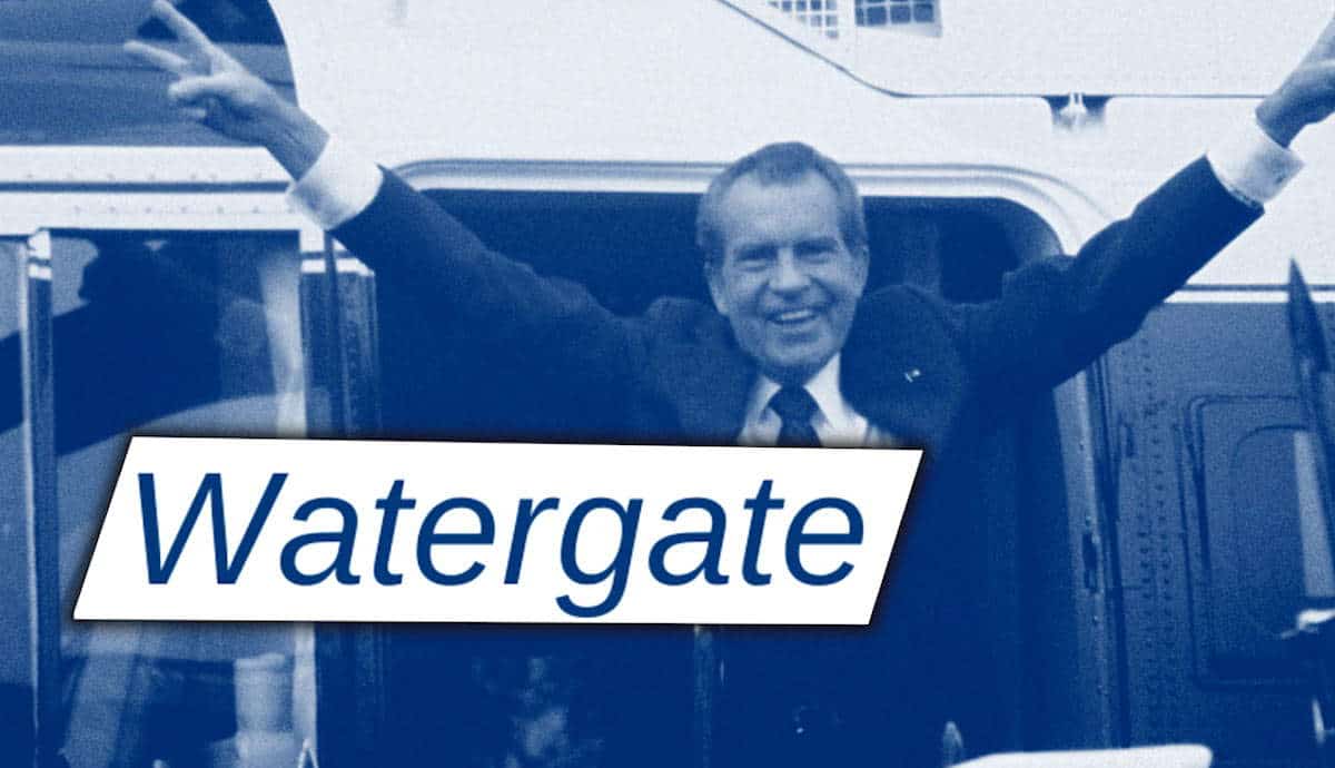 watergate scandal nixon presidency