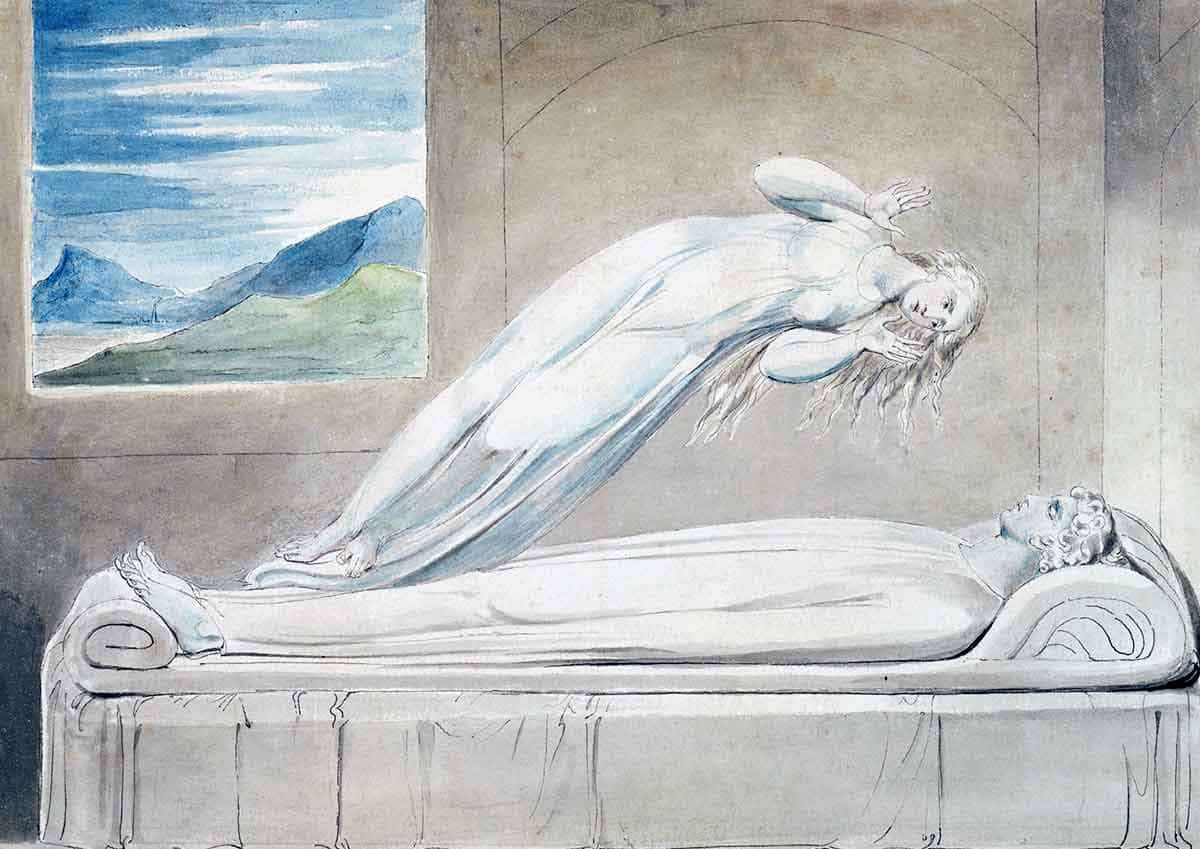 william blake the grave illustration