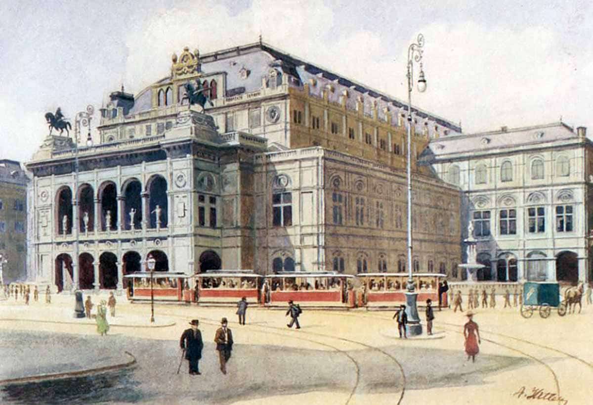 adolf hitler vienna opera house