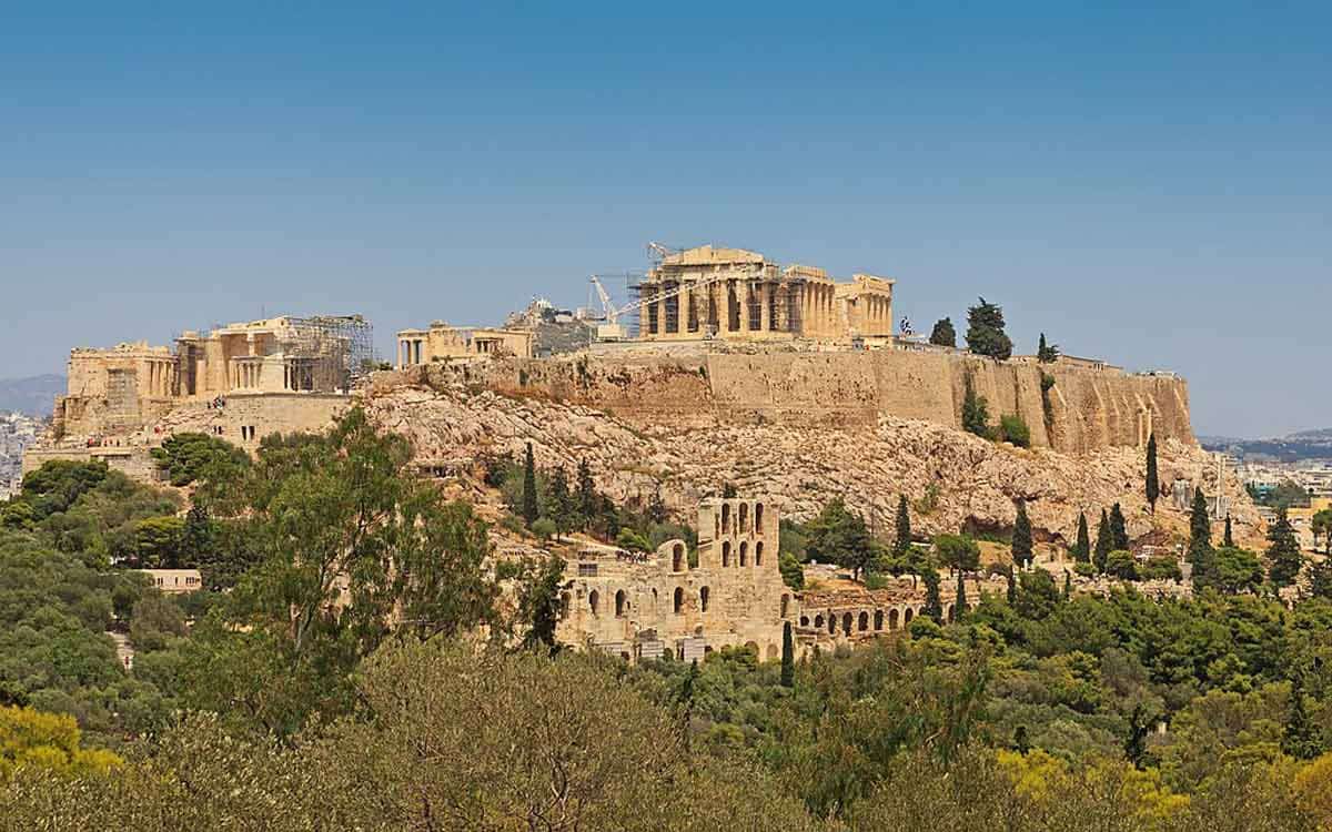 athenian acropolis photograph