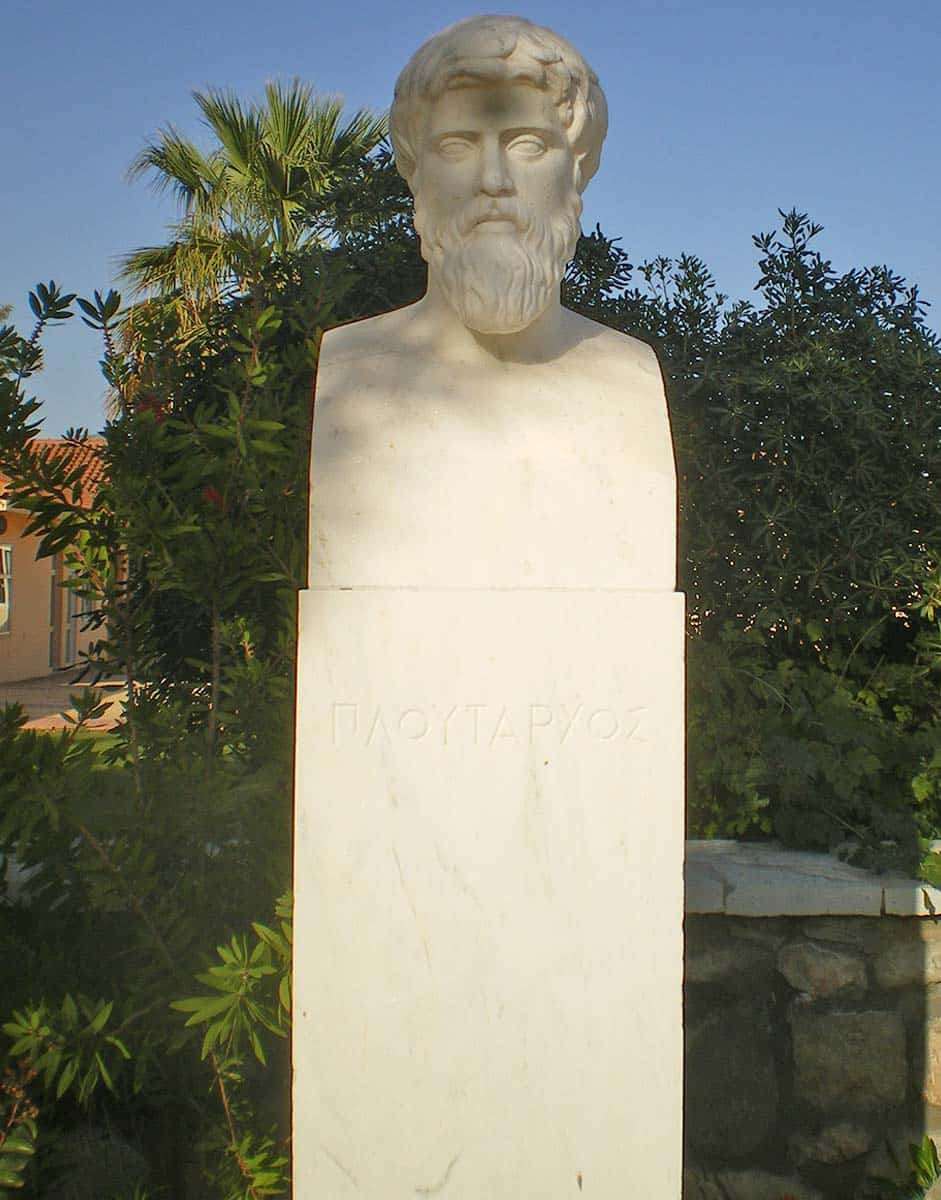 bust plutarch author