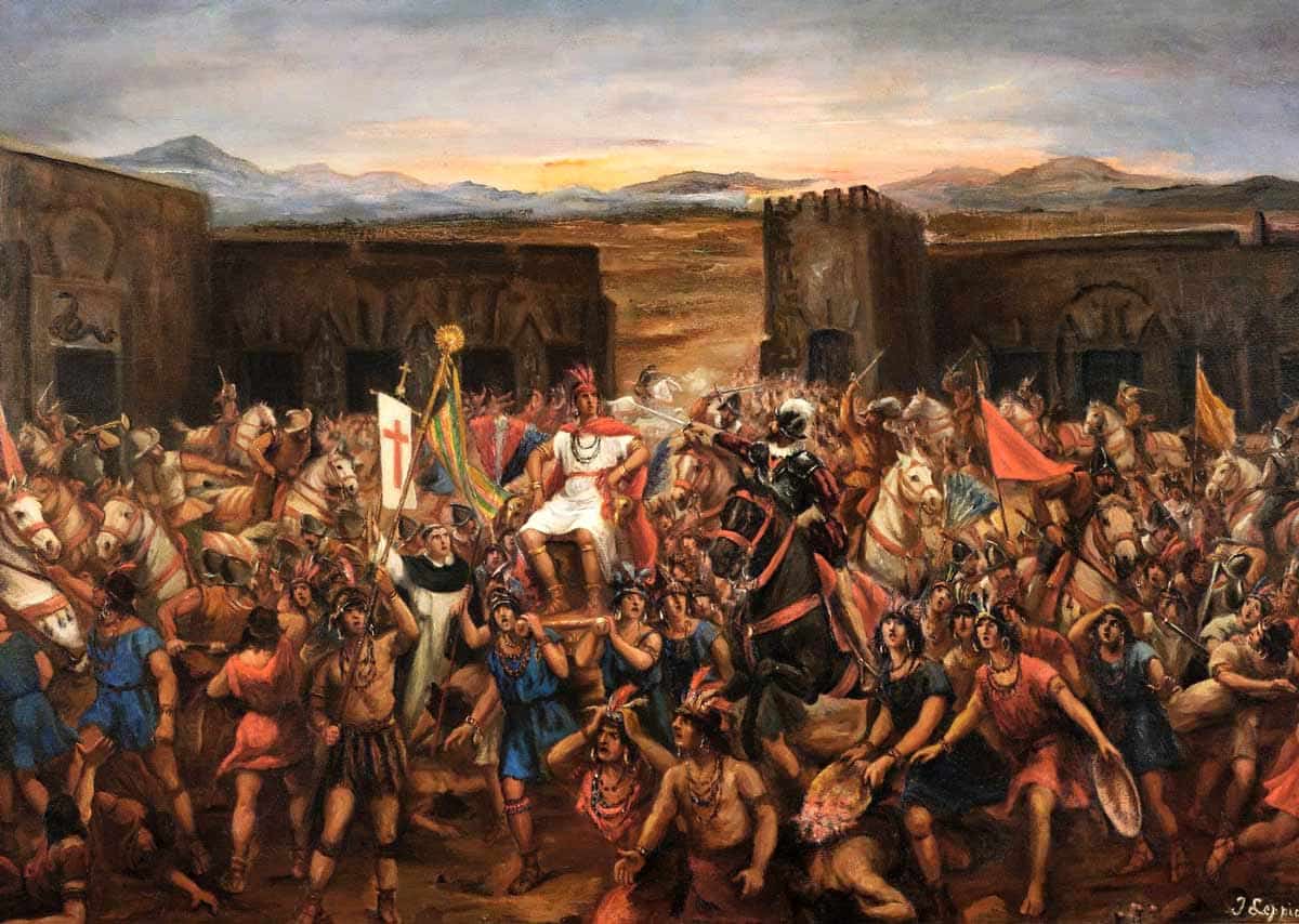 capture atahualpa inca pizarro