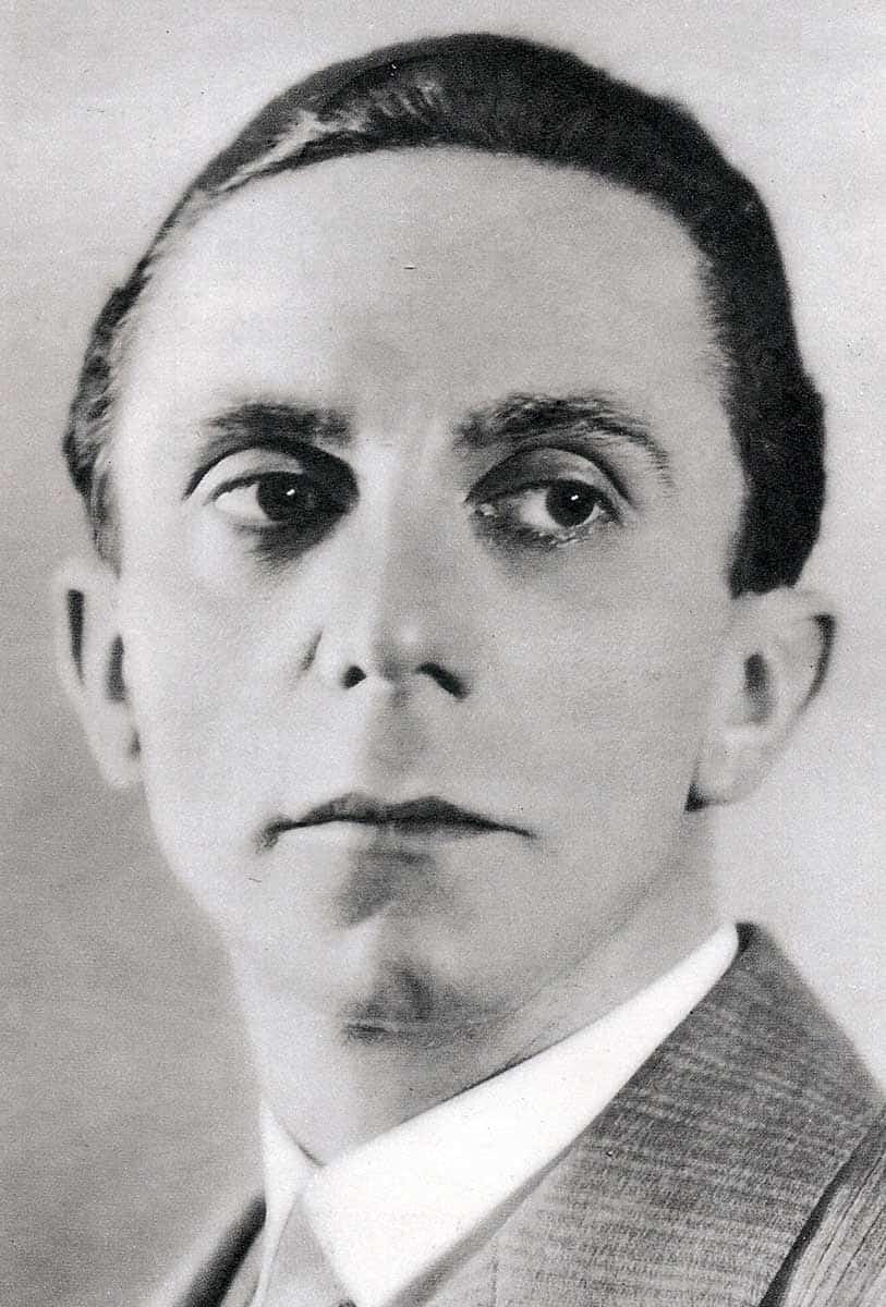 goebbels portrait pic