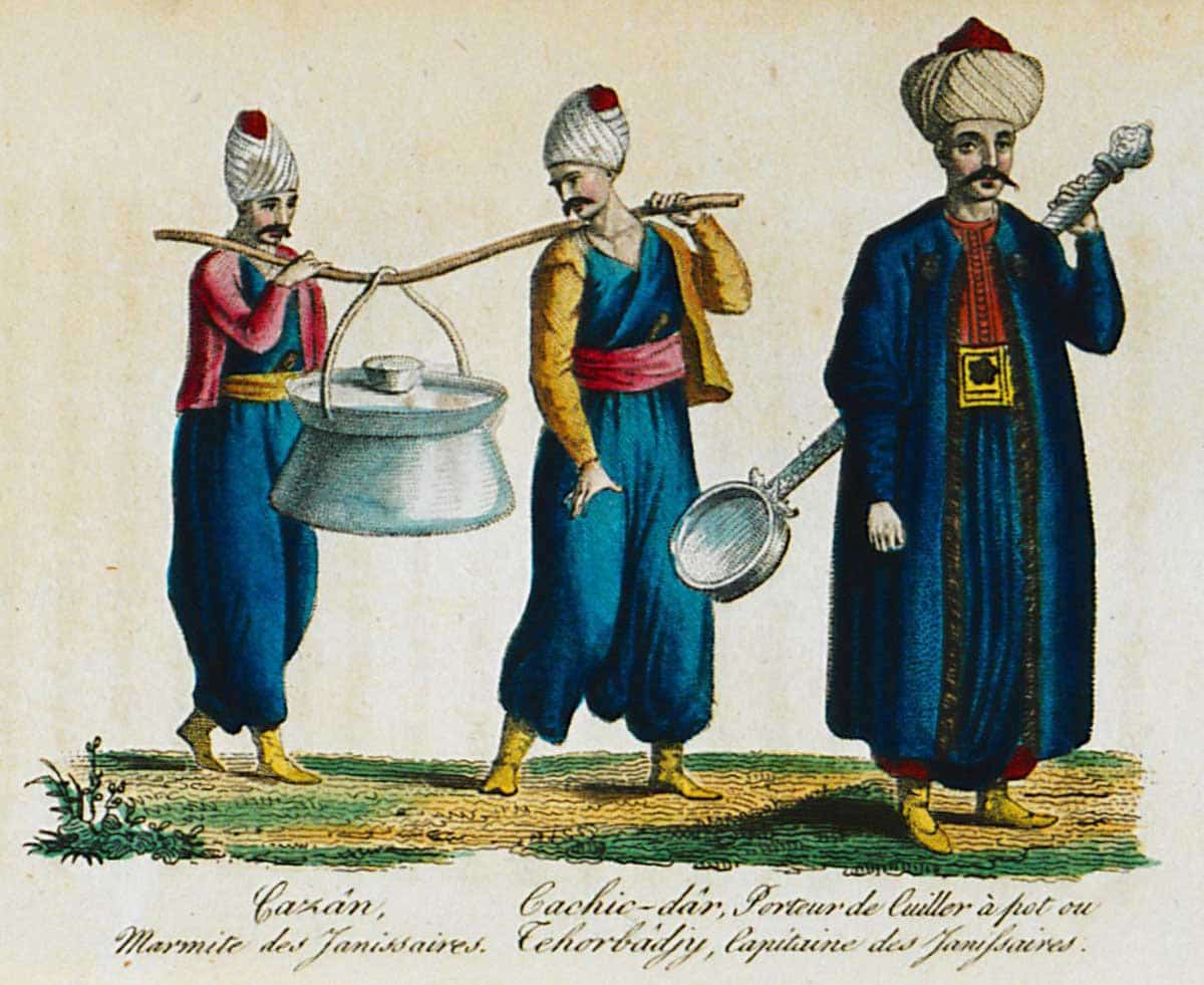 janissaries pots ottoman empire