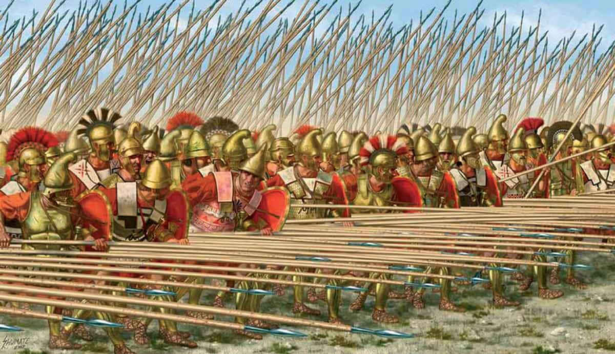 macedonian phalanx livius