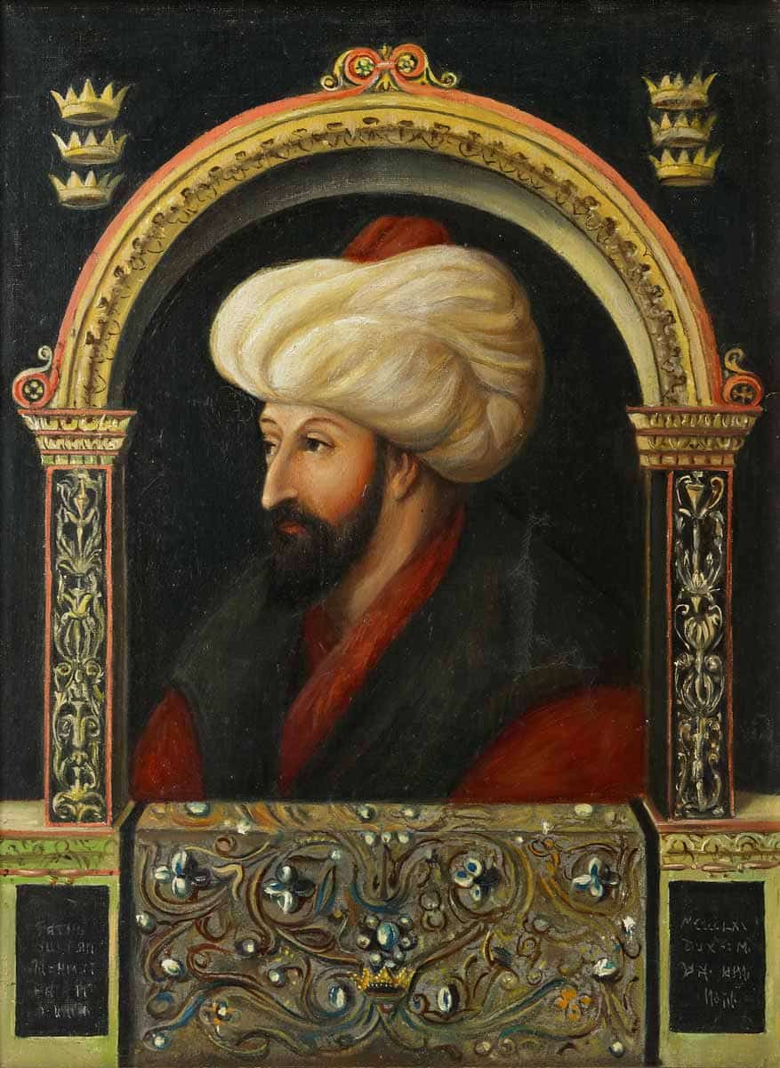 mehmed ii gentile bellini copy