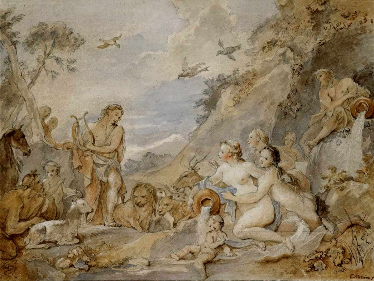 orpheus and the nymphs