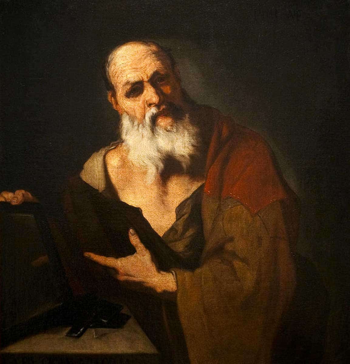 plato by luca giordano