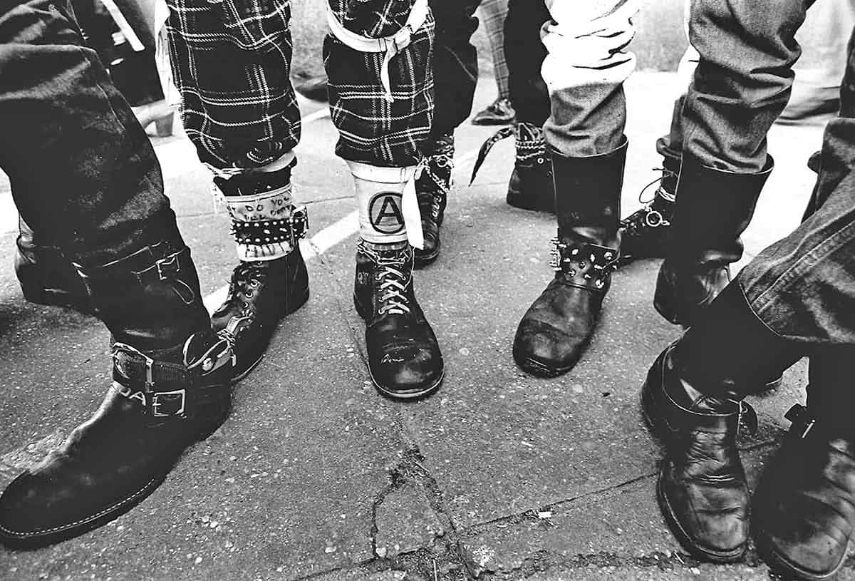 punk boots wp