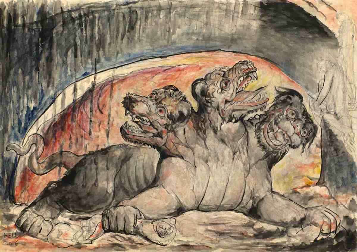 william blake cerberus