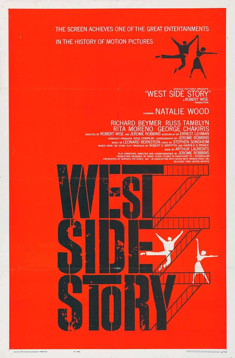 West Side Story (1961) featuring a young John Williams on piano, Source: Wikimedia Commons