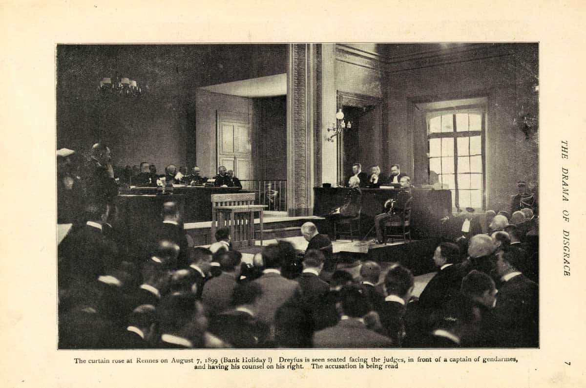 alfred dreyfus second trial photo