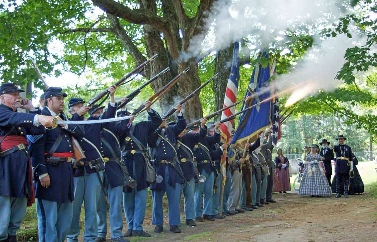 battle gettysburg reenactors