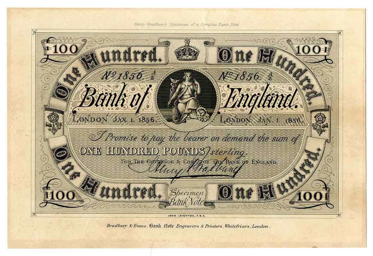 british bank note