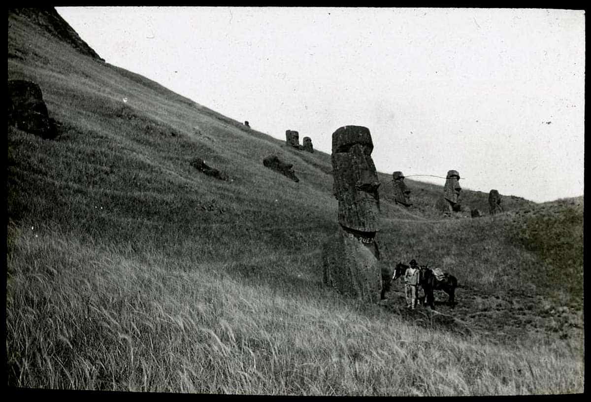 british museum moai excavation