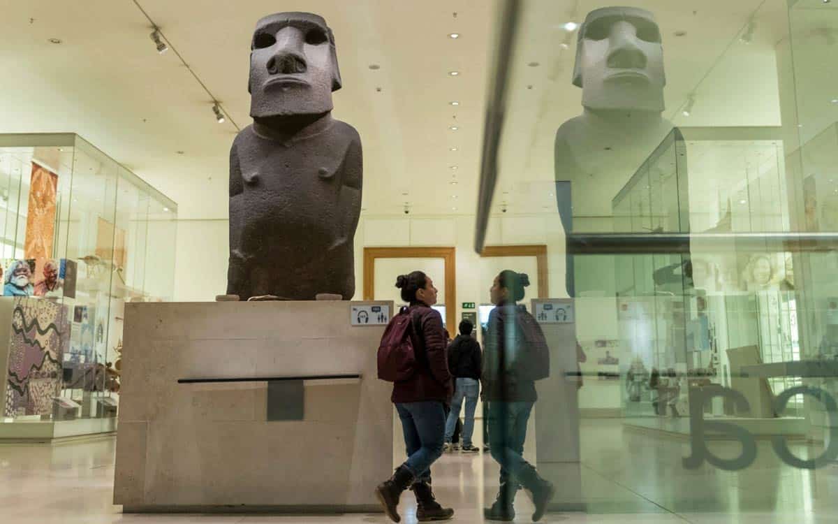 british museum moai