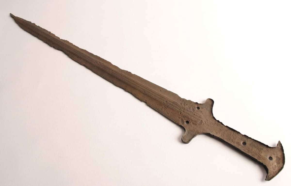 bronze mycenean sword