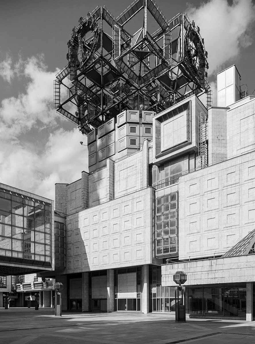 brutalism science academy photo