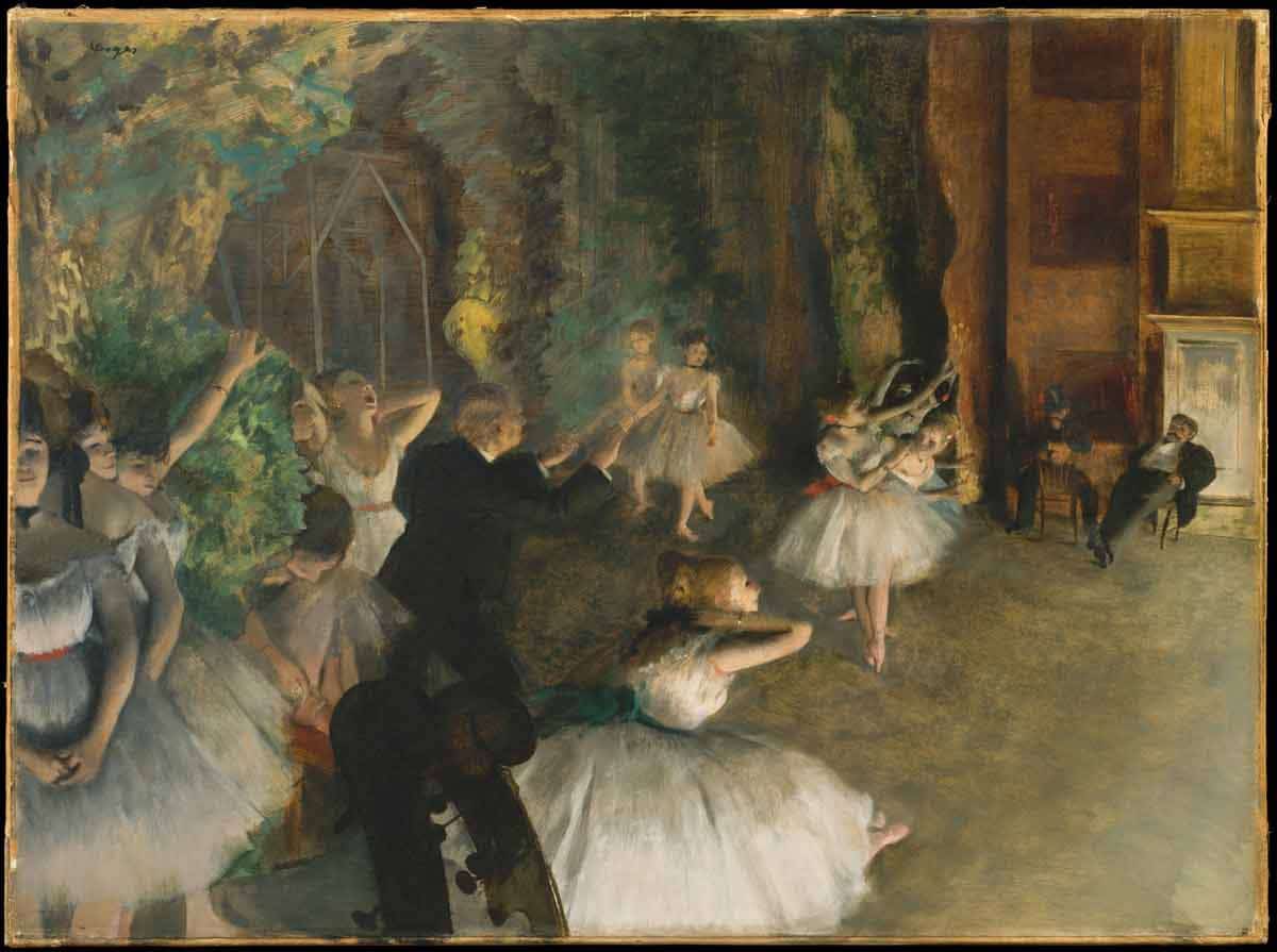 degas ballet painting