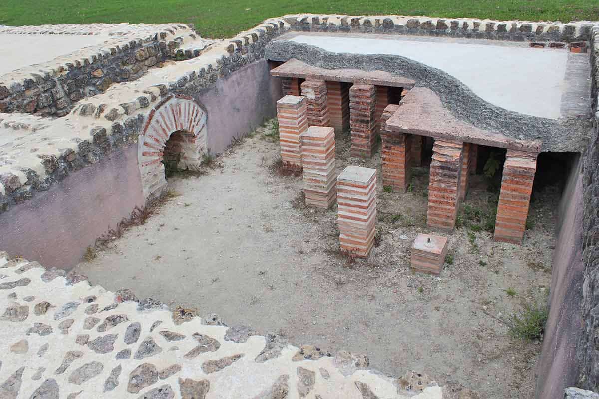 hypocaust roman villa