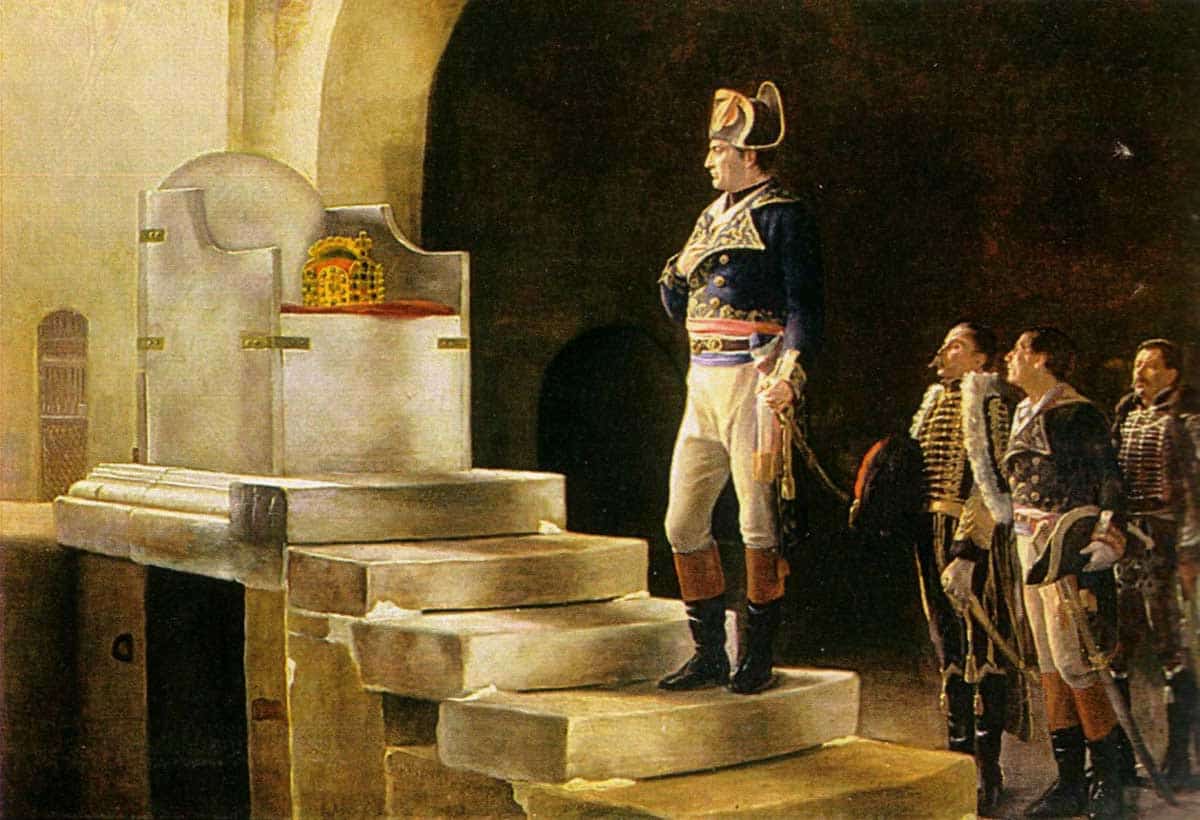 motte napoléon charlemagne painting