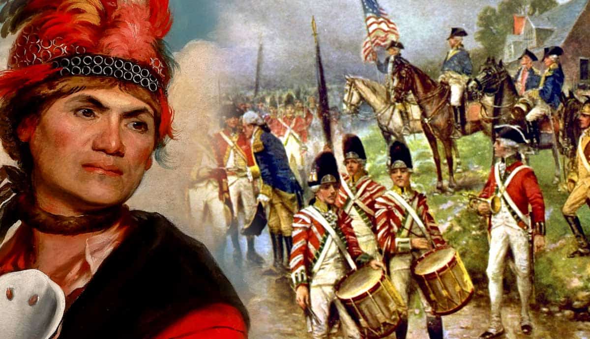 native americans revolutionary war side