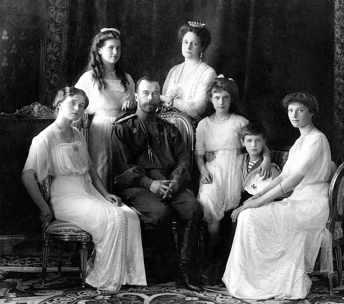 tsar nicholas and his family