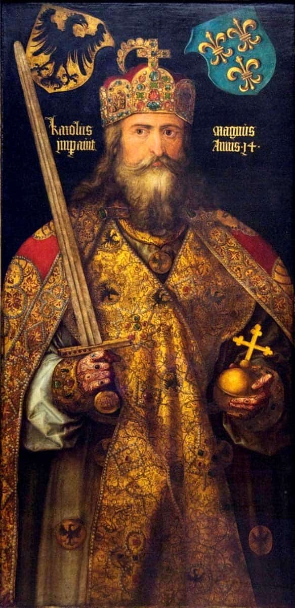 who was charlemagne portrait durer