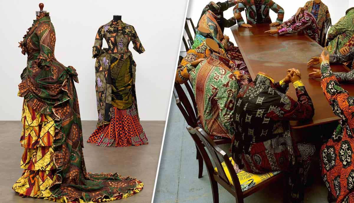 yinka shonibare african fabrics