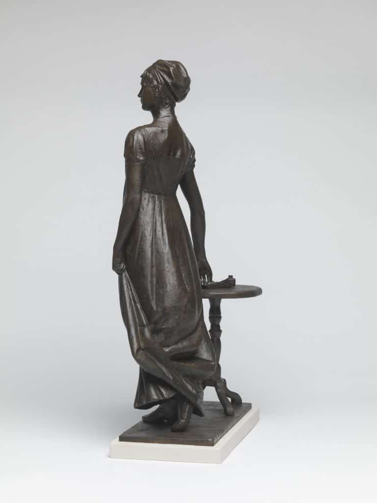 A Jane Austen Statue