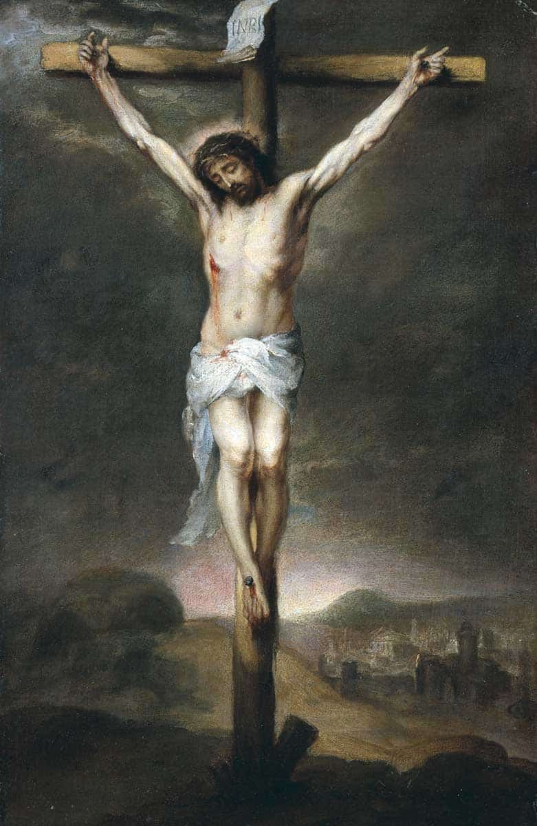 christ on cross murillo