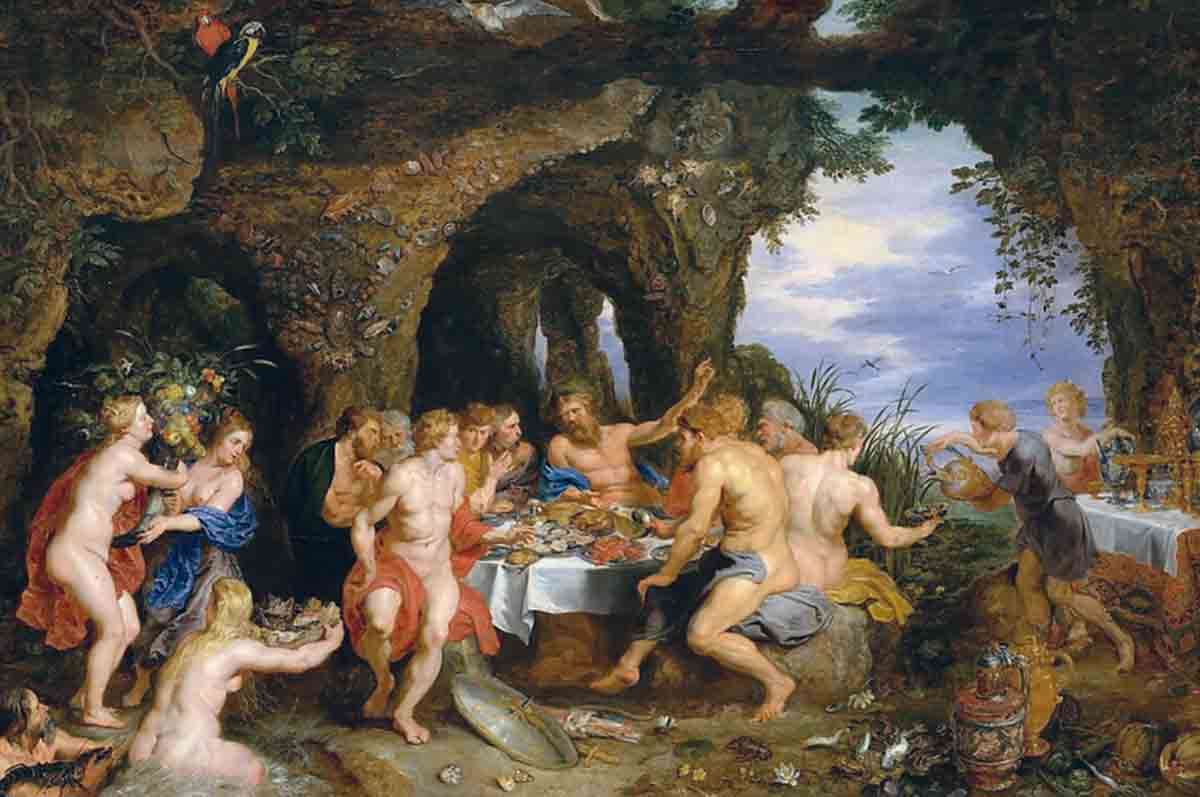 The Feast of Acheloüs by Peter Paul Rubens and Jan Brueghel the Elder, c. 1615. Source: The Metropolitan Museum of Art