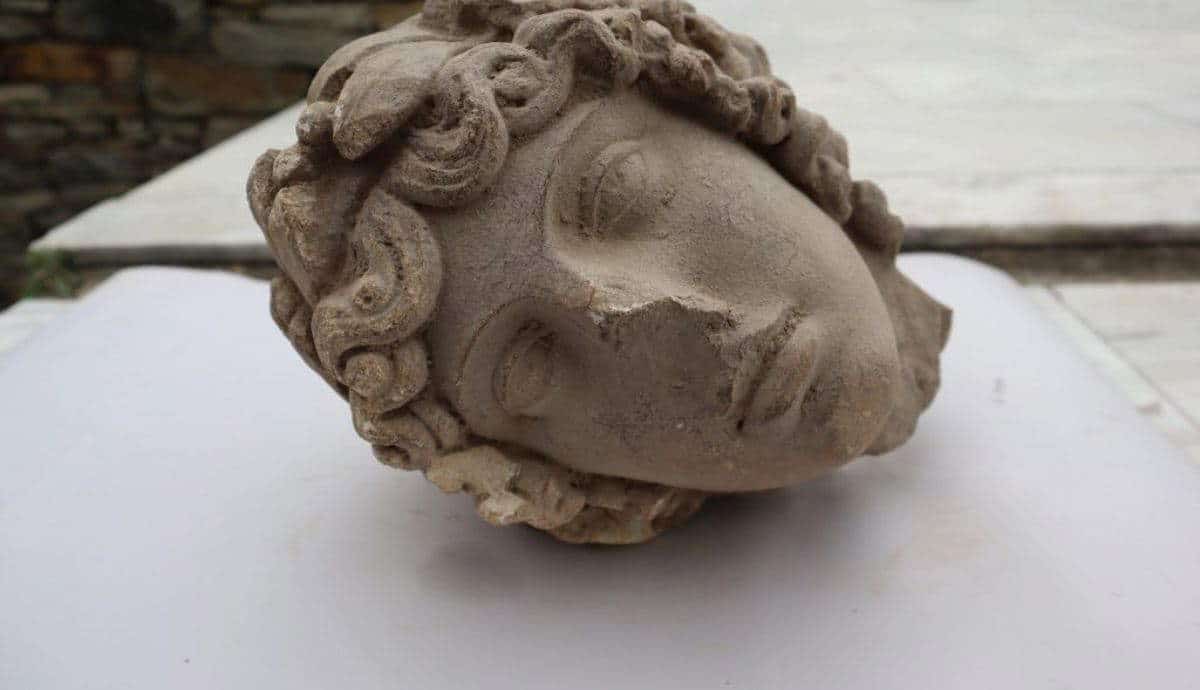 Marble Head of Apollo