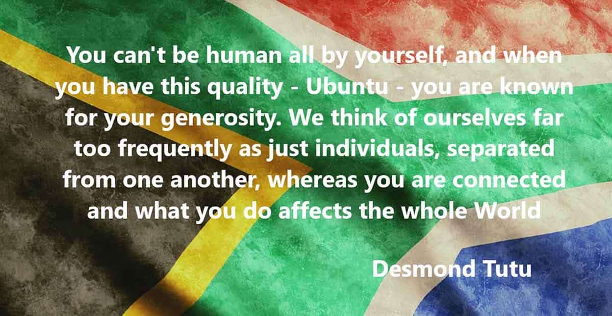 desmond tutu ubuntu quote