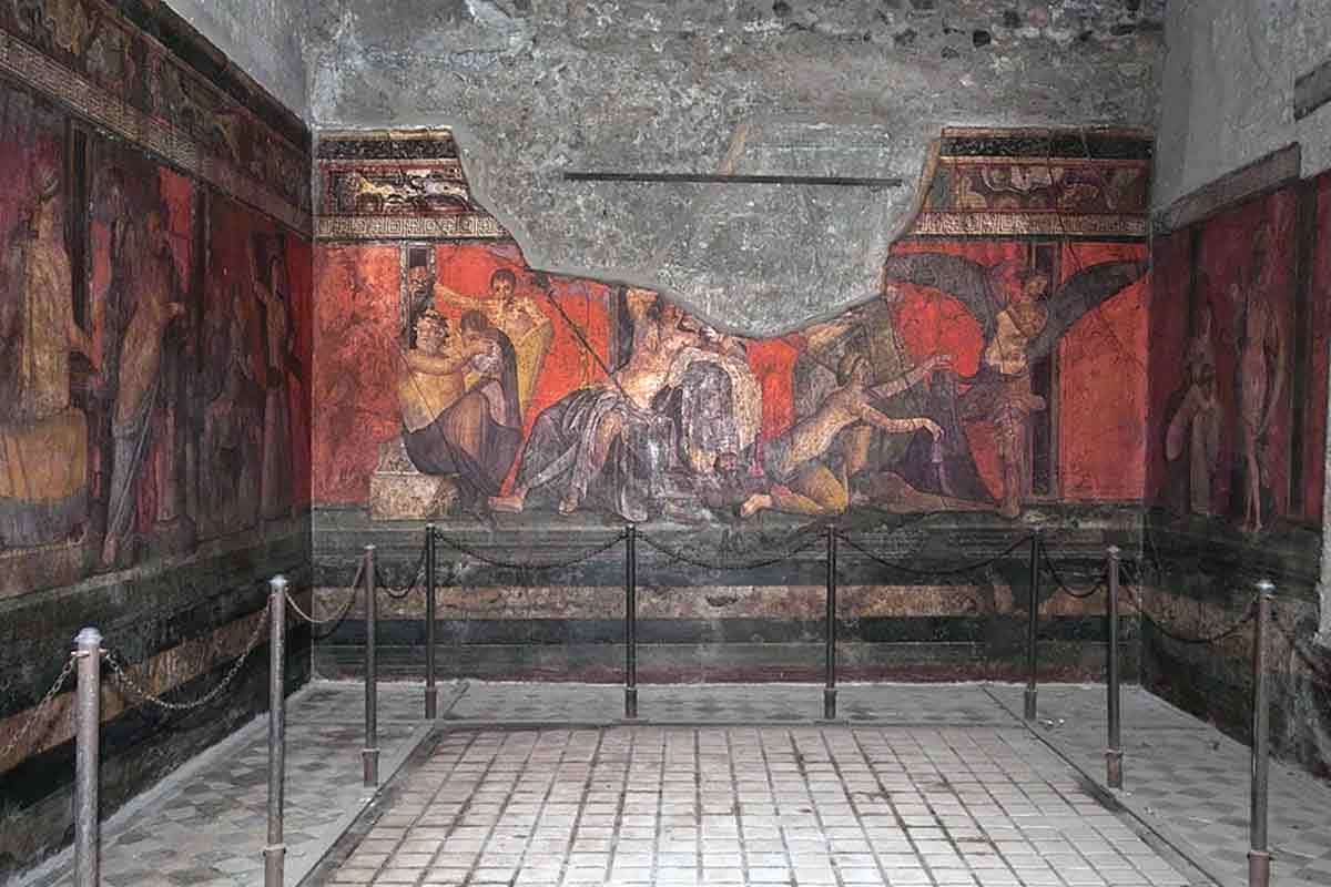 fresco villa of the mysteries