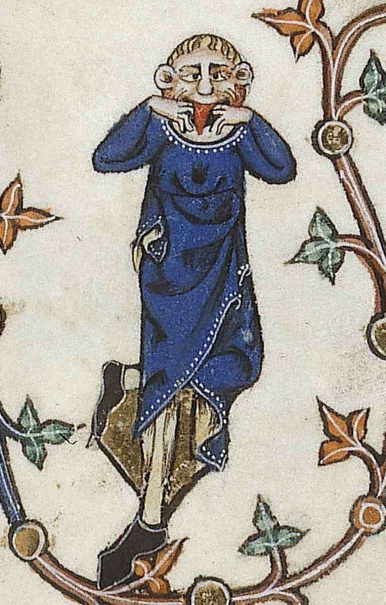 goreston psalter marginal image