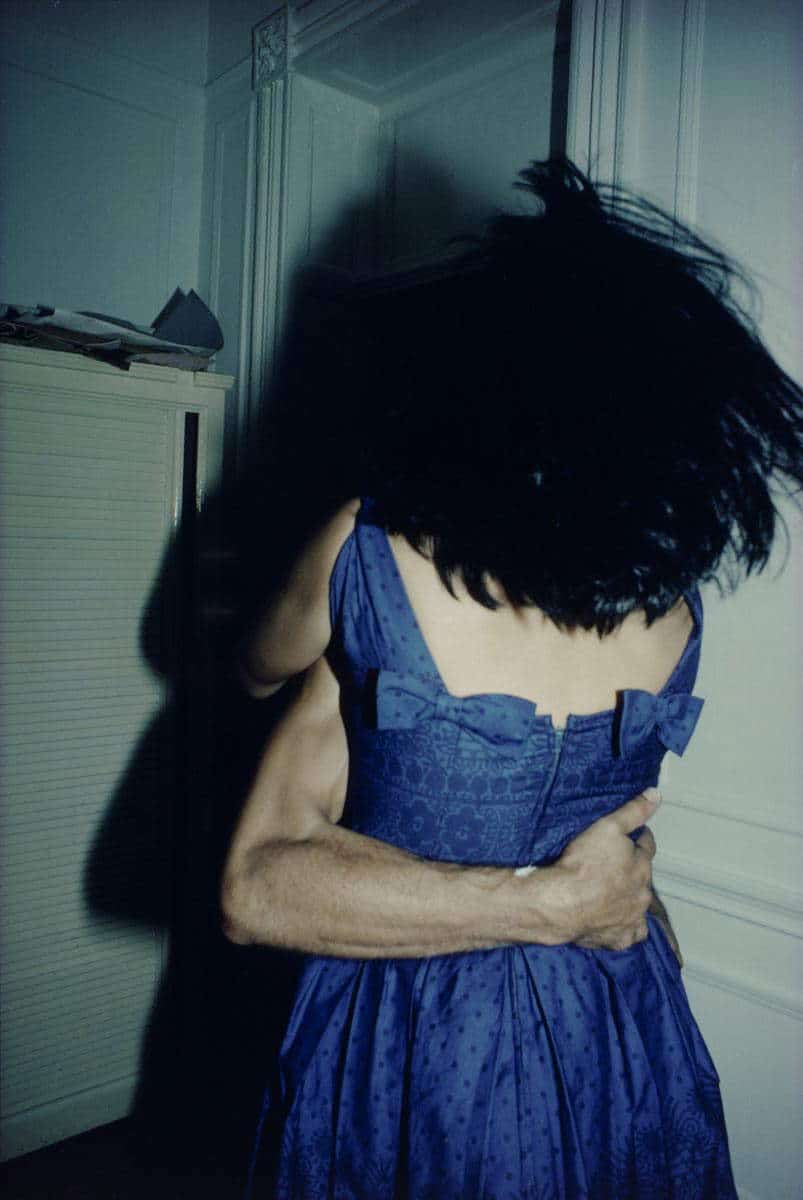 nan goldin hug photo