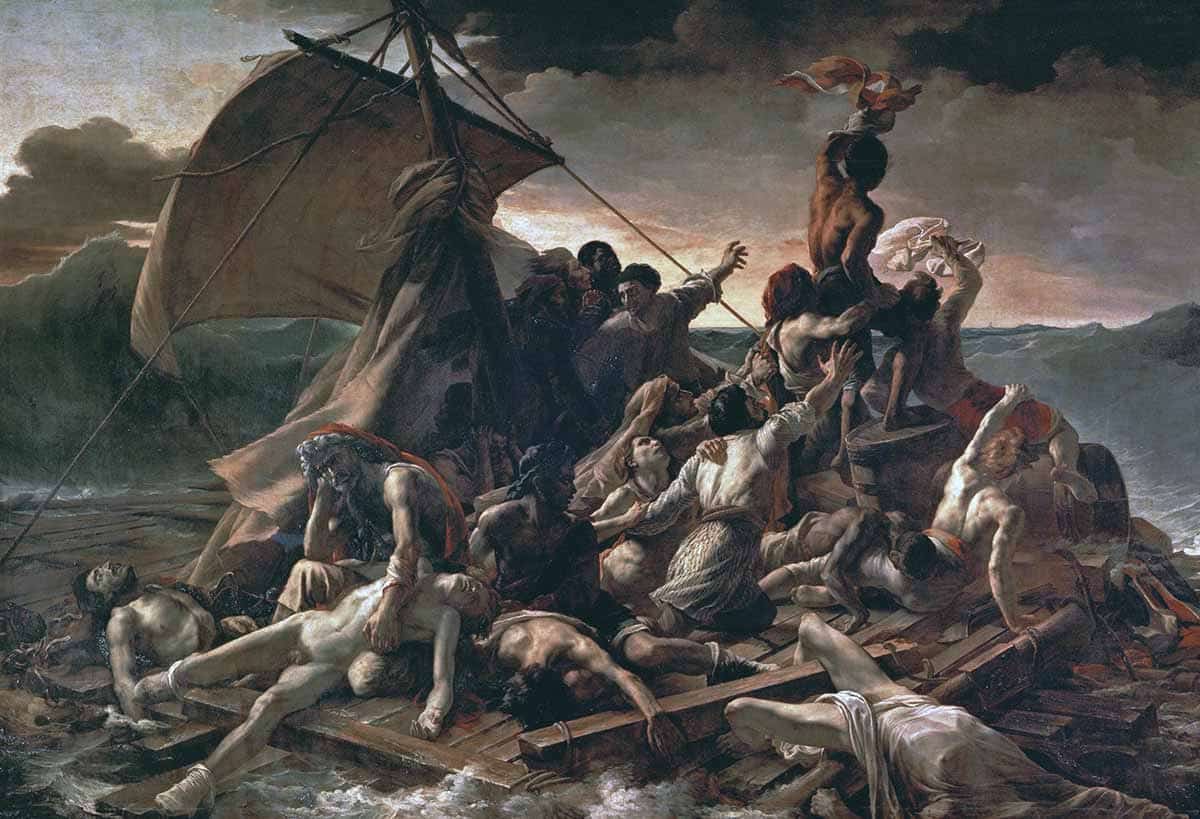 pantheism gericault raft medusa