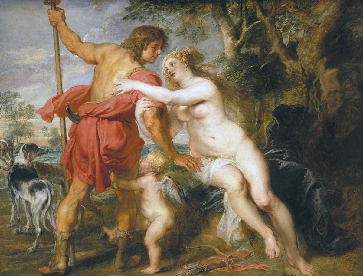 rubens venus adonis