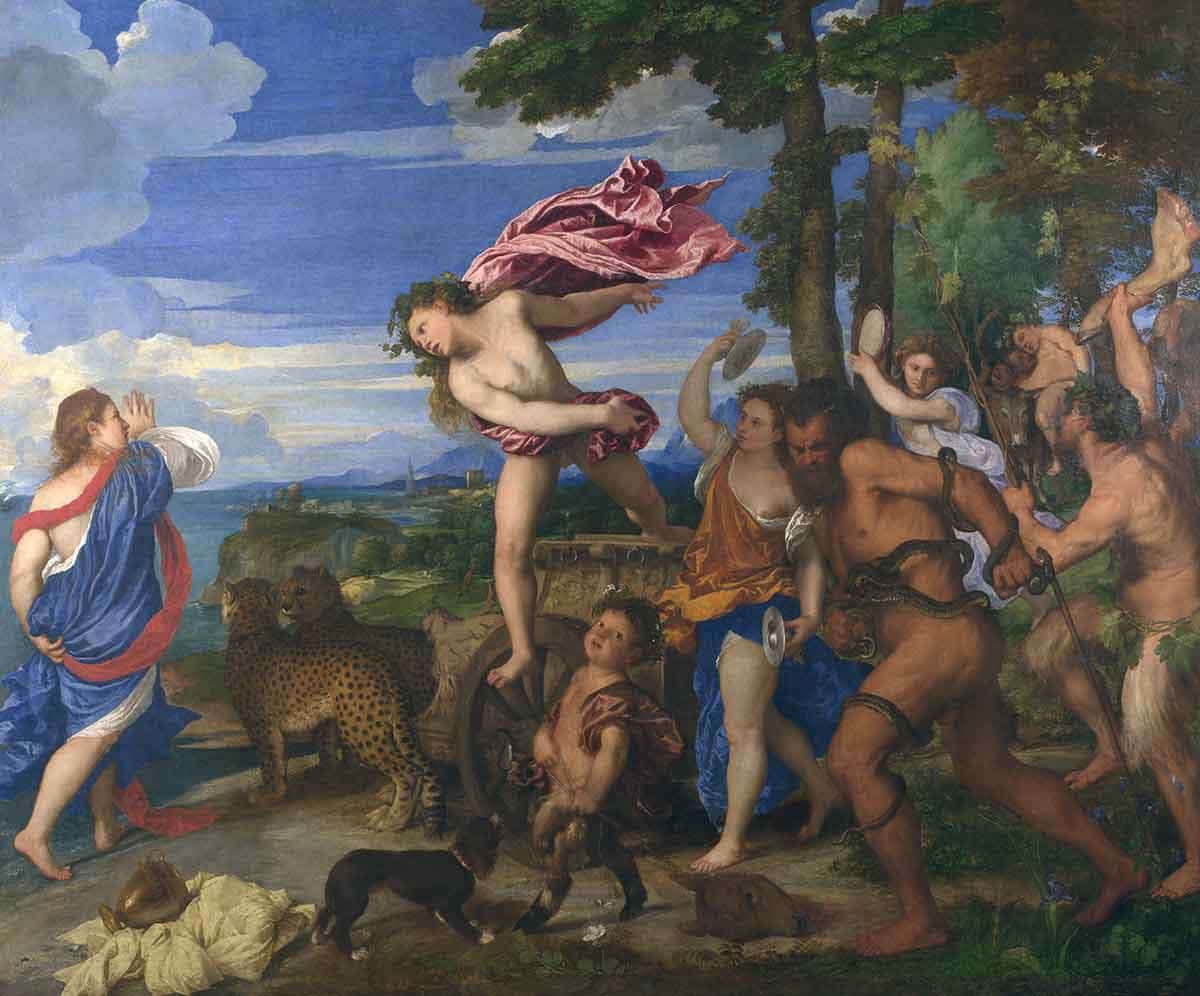 titian bacchus ariadne