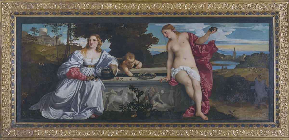 titian sacred profane love