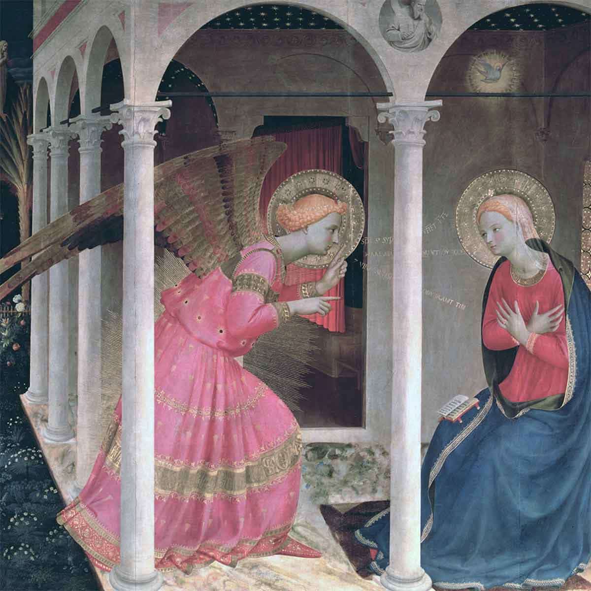 angelico annunciation painting