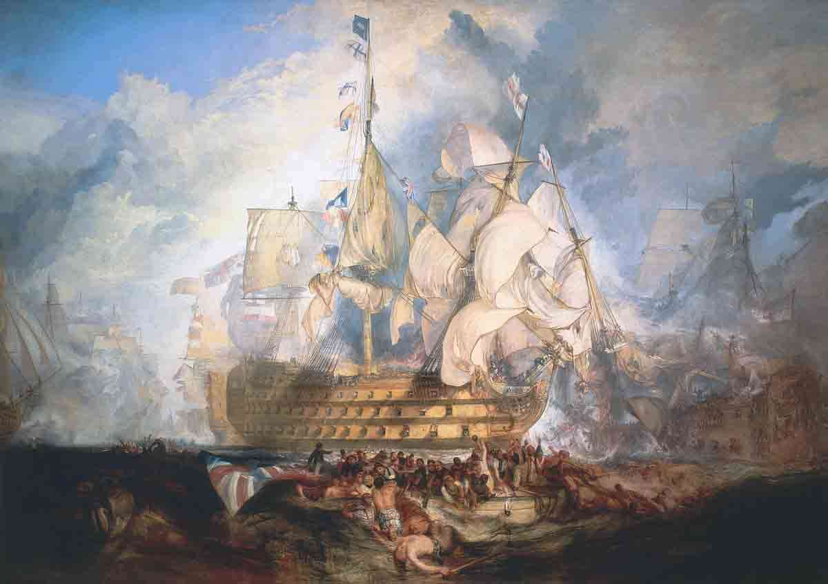 battle of trafalgar turner