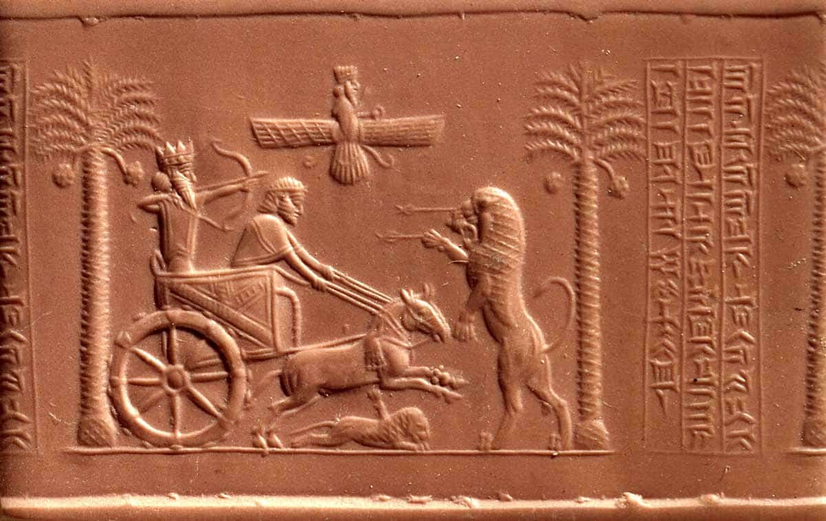 darius great wax cylinder seal