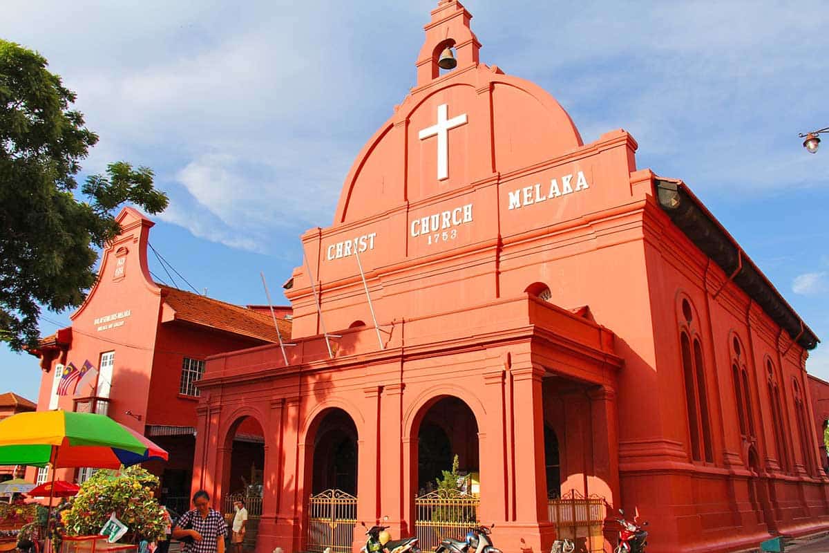 red square melaka malaysia