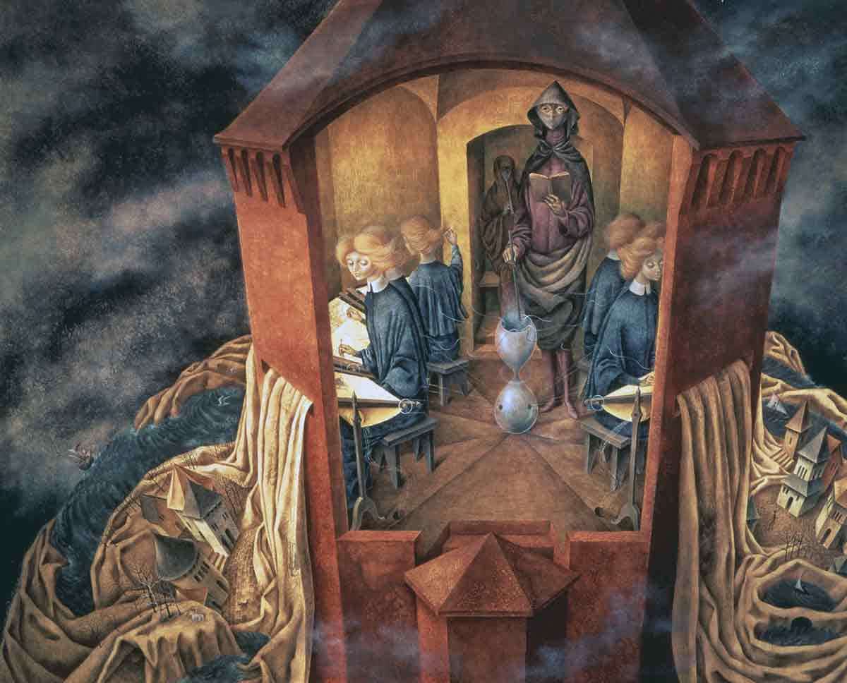 remedios varo mantle painting